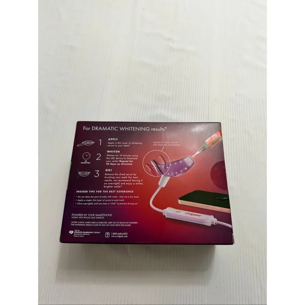 Colgate Optic White Comfort Fit LED Sealed Exp 2025